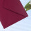 Envelopes A7 Bordô Brilhantes, 50 unidades, 5,25 x 7,25 polegadas 6