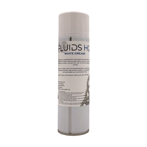 FluidsHQ White Grease Spray Multi-Purpose Maintenance Grease Lubricant 4x500ml 2