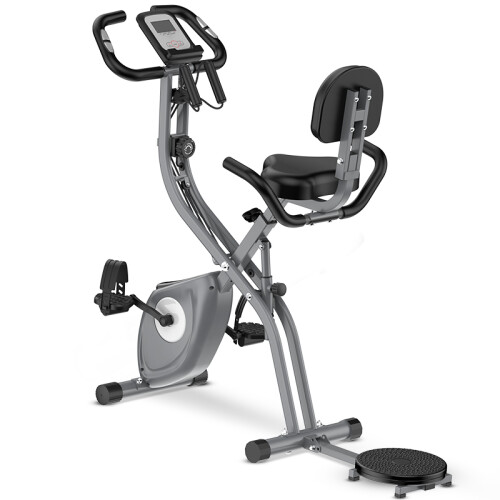 Vélo Appartement,3-en-1,Twisting Disc,10 Résistances 1