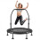 Mini Trampoline,Pliable,40 pouces,150kg,avec Barre 1