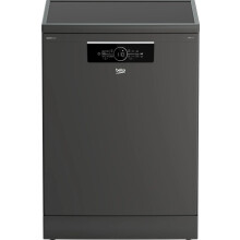 Beko BDFN36550PFG Full Size Dishwasher, 15 Place Settings,