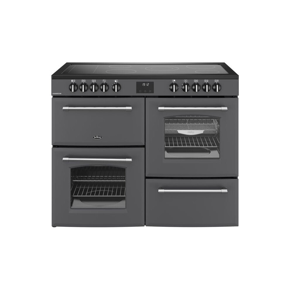 Belling Farmhouse 110E 110Cm Electric Range Cooker With Anthracite