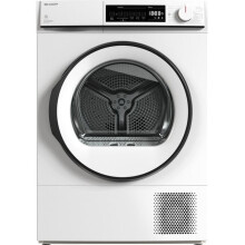 Sharp KD-NHB8S6GW3-EN 8Kg Heat Pump Tumble Dryer -