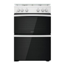 ID67G0MCW 60cm Freestanding Gas Cooker with Grill, Double