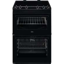 AEG 6000 SurroundCook CIX6500ABB 60cm Double Oven Electric
