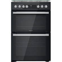 HDM67G9C2CSB 60cm Dual Fuel Double Cooker Black,
