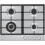 CDA HPG6200SS 4 Burner Gas Hob - Stainless 1