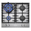 Kaiser Kaiser Grand Chef Turbo Gas Hob | 58cm 1
