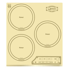 Kaiser Art Deco 45cm Induction Hob | Ivory Cooktop With 3 Cooking Zone