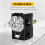 Interruptor de Pressão para Compressor de Ar LF10-4H, NPT1/4, 95-125 PSI, 20A, 4 Portas 6