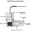 SS2 Float  L Shape Safe-T- for HVAC Drain Pan Condensate Outlet, AC Pan Float  Detects Clogged 2