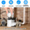 SS2 Float  L Shape Safe-T- for HVAC Drain Pan Condensate Outlet, AC Pan Float  Detects Clogged 7
