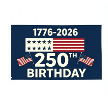 Drapeau de jardin commémoratif du 250e anniversaire des États-Unis – Résistant aux intempéries pour l'extérieur
