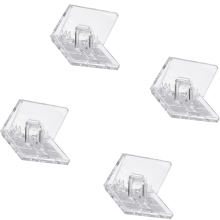 4-Piece Adjustable Window Restrictor with 360 Rotation