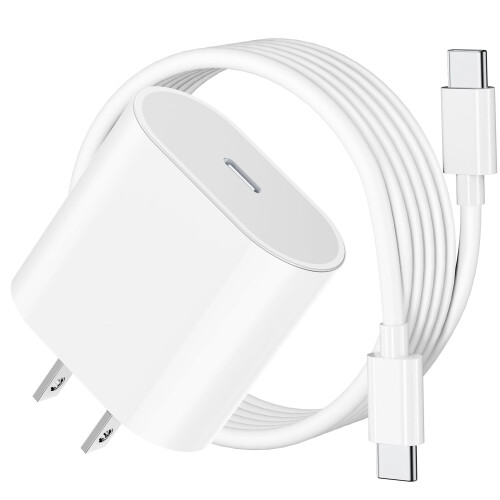 20W USB-C snellader met 2 meter kabel