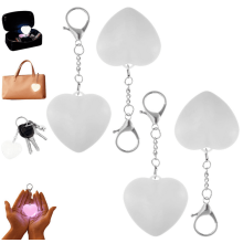 Bolso de mano con forma de corazón y sensor táctil (paquete de 4)
