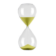 Ampulheta de precisão com areia fina - 60 minutos