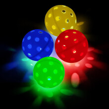 Glow-in-the-Dark Pickleballs USAPA Approved 4-Pack