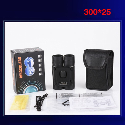Binoculars HD 500x25 BAK4 Optics 5000M Range