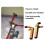 Motorcycle Stand Swing Arm Lift Tripod Frame 1 Pair 5