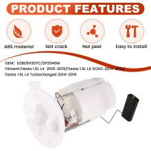 Car Fuel Pump Module Assembly for Fiesta 1.6L L4 Turbocharged 2014-2019 D2BZ9H307C SP2546M