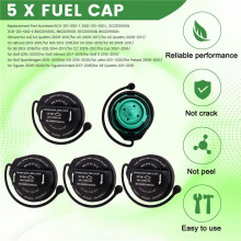 5Pcs Car Fuel Gas Tanks Cap 3C0201550N 3C8-201-550-E for A4