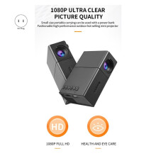 LED Portable Projector Compact Home Theater Projector for Indoor Entertainment Light Weight & Easy to Carry US Plug