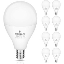 Ampoule LED E12 candélabre 5000K équivalent 60W (lot de 8)