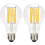 Ampoules LED Edison 11 W 1500 lm 2700 K E26, dimmables, lot de 2 1