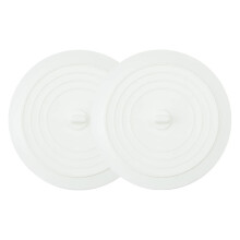 Flexible Sink Hair Stop Large Bathtub Drain Cover Easy to Clean Tub Drain Cover Drainage Solution 2pcs for Bathrooms