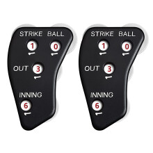 2-Piece Baseball Counter Clicker with 4 Dials