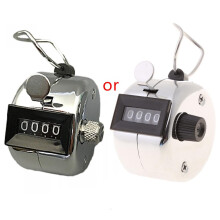 Metal Hand Tally Counter Mechanical 4-Digit