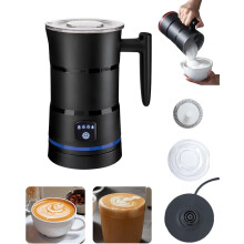 Mousseur à lait électrique professionnel 600 ml – 4 en 1 Chaud &