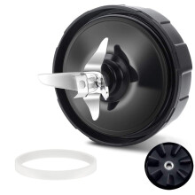 Cuchilla extractora de acero inoxidable con 7 aletas para licuadora Ninja