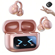 Bluetooth-oordopjes met open oorschelpen, IPX5 waterdicht, 5,4 inch.