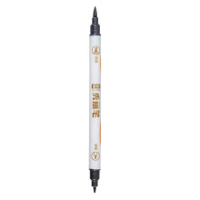 Colorful Pen With Double Head 10ml Metal Pearlescent Soft Pen Art Painting Pigment Pen Student Colored Line Drawing Handdrawn Curtain Pen