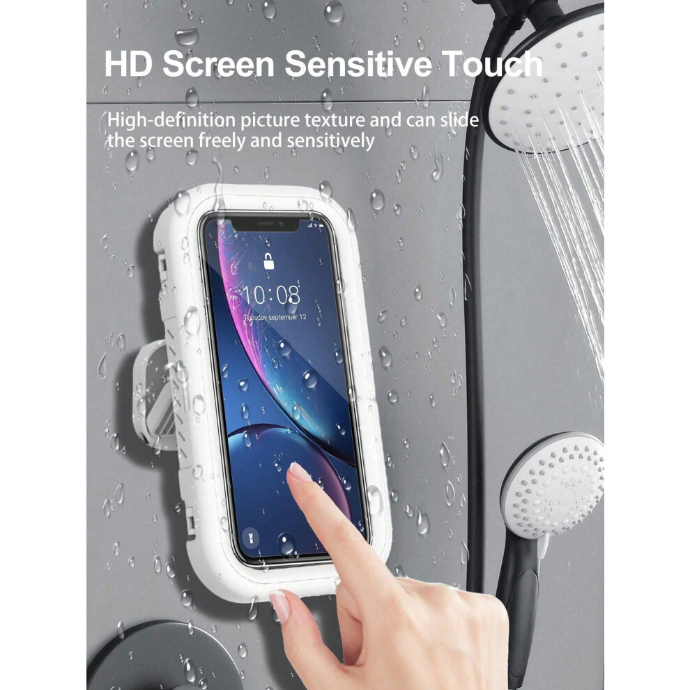 Shower Phone Holder Waterproof Rotating 360 9107258613875