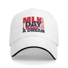 Unisex-Baseballkappe zum MLK-Tag, lässige Dad-Cap