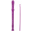 Instrument muzical soprano roz ABS pentru copii, set 1 1