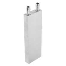 1 Pcs Aluminum Water Cooling Block & 1 Pcs Host Case PC Cooler Fan Hub Splitter Cable