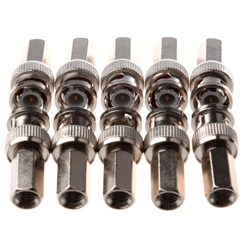 Conector Coaxial BNC Macho CCTV RG59 Paquete de 20 1