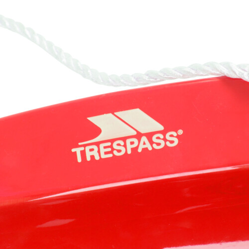 Trespass (EACH, Red) Trespass Snow Sledge Heavy Duty With Rope 1