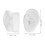 Left Right Silicone Ear Model Reusable and Flexible Practice Ear for Piercing 2