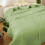 Mint Summer Cooler Quilt - Double-Sided Cold Effect Lightweight Washable Thin Solid Color Quilt, Green 4