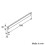 Neff Neff Z54TH60D1 / Extractor Fan Accessories/Design Handle Strip/for 60 2