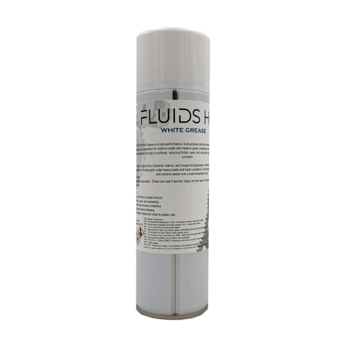 FluidsHQ White Grease Spray Multi-Purpose Maintenance Grease Lubricant 3x500ml 2