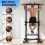 Station Traction Dips,4-en-1,Pliable,272kg,avec Dossier 4