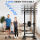 Station Traction Dips,4-en-1,Pliable,272kg,avec Dossier 7