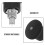2Pcs Pull Pin Knob for Gym Setup with ABS Material and Adjustment 6
