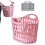 Coș de rufe pliabil cu mâner – Plastic, Mare 4